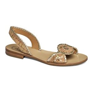 Jack Rogers Liliana Sandal Cork/Gold